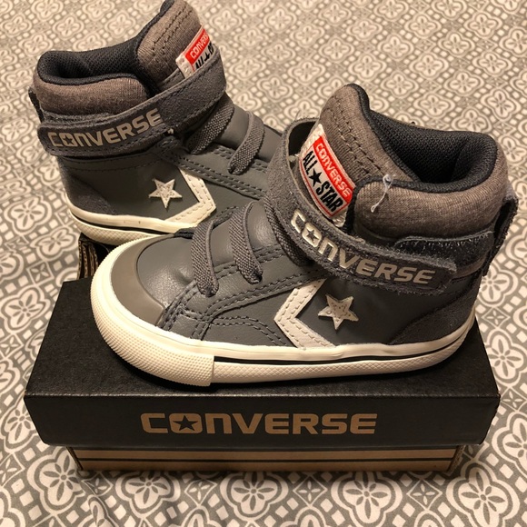 infant white leather converse